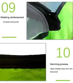 تخت آویز (ننو) شمعی دو نفره پشه بنددار اتومات