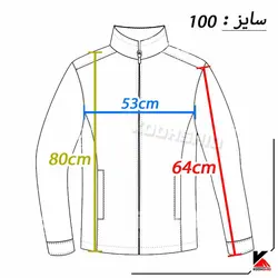 کاپشن کوهنوردی پر مدل K2