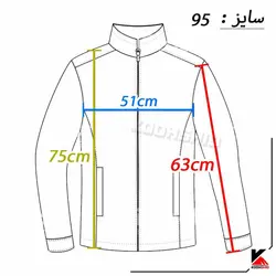 کاپشن کوهنوردی پر مدل K2
