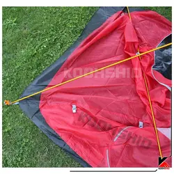 چادر کوهنوردی یک نفره اسنوهاک مدل Snow Hawk gt1001