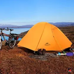 چادر کوهنوردی 1 نفره نیچرهایک مدل Cycling 210T + زیرانداز