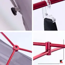 چادر کوهنوردی 3 نفره نیچرهایک مدل Cloud _Up 20D + زیرانداز