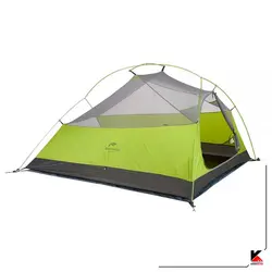 چادر کوهنوردی 3 نفره نیچرهایک مدل Cloud _Up 20D + زیرانداز