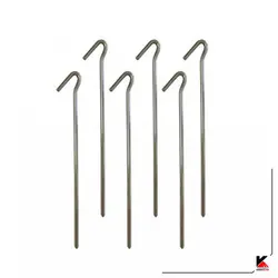 میخ چادر MK122 بسته 6 عددی
