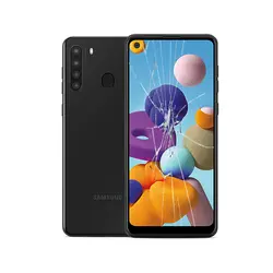تعویض گلس samsung A21 - کوک موبایل