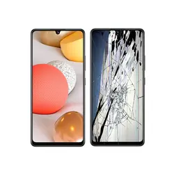 تعویض گلس samsung A42 - کوک موبایل