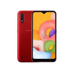 تعویض گلس samsung A01 - کوک موبایل