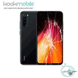 تعویض گلس گوشی ردمی نوت 8 شیائومی - کوک موبایل