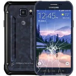 تعویض گلس گوشی گلکسی اس 6 اکتیو سامسونگ - کوک موبایل