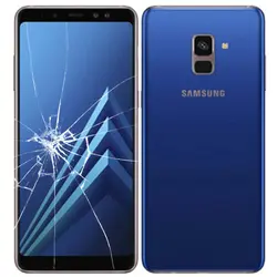 تعویض گلس گوشی گلکسی A8 پلاس سامسونگ 2018 - کوک موبایل