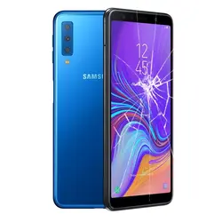 تعویض گلس samsung galaxy A7 2018 | سامسونگ A750 - کوک موبایل