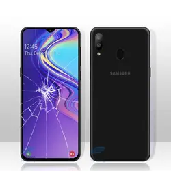 تعویض گلس samsung galaxy M20 - کوک موبایل
