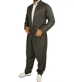 لباس کردی مردانه مدل نچیری با شال کمر