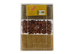 مخلوط شیرینی کنجد و بادام سوخته سوغات سنندج