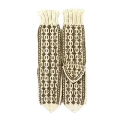 جوراب پشمی دستباف سنتی کردستان کد 213 سایز 40-41