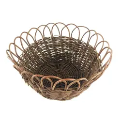 سبد میوه ارغوان بافی کردستان کد 105