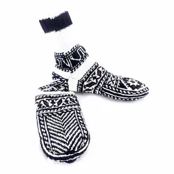 جوراب دست بافت کاموایی ساقدار کد 227 سایز 40-41