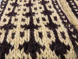 جوراب دستباف پشمی سنتی کردستان کد 214 سایز 43-44