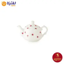 چینی زرین قوری لندنی طرح پینک رز مینیاتور