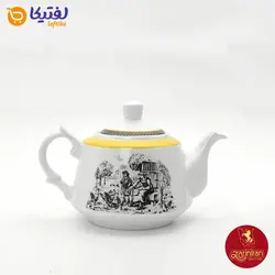 چینی زرین قوری لندنی طرح ویلیج