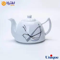 قوری چینی یونیک UN-7547 مدل پاپیون
