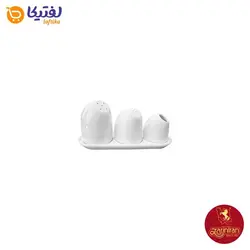 چینی زرین ست 4 پارچه نمک، فلفل و جای خلال دندان هتلی 49