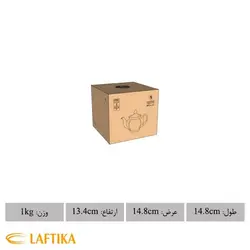 چینی زرین قوری چهار ترک طرح زرین