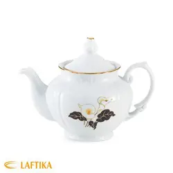 چینی زرین قوری چهار ترک طرح نیلوفر