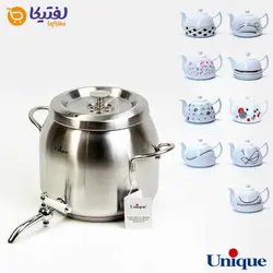 کتری و قوری 5.5 لیتر استیل یونیک UN-7205