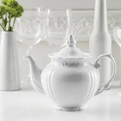 چینی زرین قوری چهار ترک طرح سمن