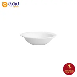 چینی زرین سالاد خوری 3 نفره سفید هتلی