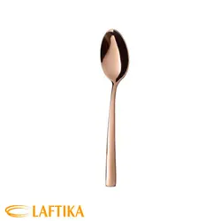 قاشق مربا خوری ناب استیل مدل فلورانس برنزی