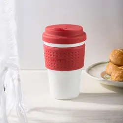 چینی زرین ماگ استیم طرح زرشک