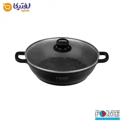 سرویس قابلمه گرانیتی 8 پارچه فورته Forte سرینا (مشکی)