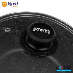 سرویس قابلمه گرانیتی 8 پارچه فورته Forte سرینا (مشکی)