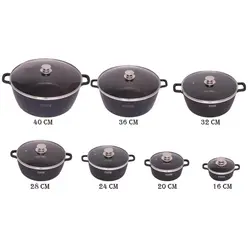 قابلمه تفلون PTFE فورته Forte سایز 16