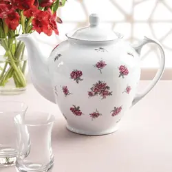 چینی زرین قوری هیئتی طرح آران مینیاتور سایز بزرگ