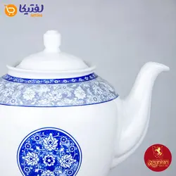 قوری چای هیئتی چینی زرین طرح اصفهان