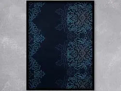 پارچه عرض 240 صد در صد نخ  طرح شارین- لایکو
