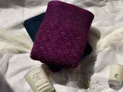 حوله استخری 140*70 تایل بنفش – لایکو