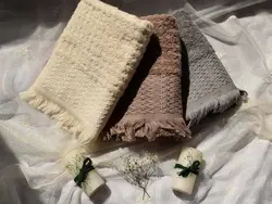 حوله حمامی 160*95 کالین شیری - لایکو