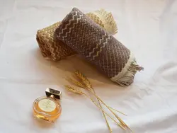 حوله استخری 140*70 مودا قهوه ای – لایکو