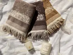 حوله استخری 140*70 کالین گردویی – لایکو