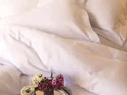 سرويس کيسه اي دونفره 6 تکه سایز بزرگ - لايکو - سفید ساده