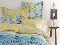 سرويس لحاف کيسه اي دونفره 7تکه -لايکو ماهمون آبی