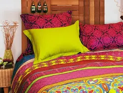 سرويس لحاف کيسه اي دونفره 7تکه -لايکو مولتی کالر