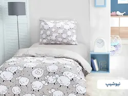 سرويس  کاور لحاف کيسه اي یکنفره 4 تکه -لايکو نیو شیپ