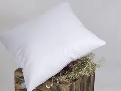 کوسن 50*50 ساده سفيد - لایکو
