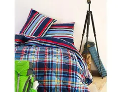 سرويس لحاف کيسه اي دونفره 7تکه -لايکو تامی آبی