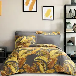 سرويس لحاف و کاور لحاف یکنفره 5 تکه لومان -لايکو